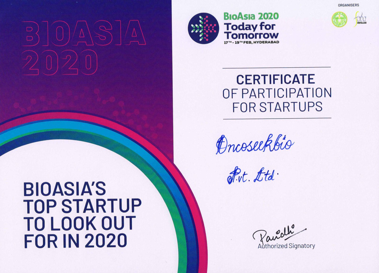 Top Bio Startup